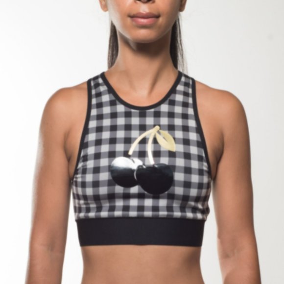 ultracor Tops - COPY - Ultracor Altitude Cherry Crop Top S